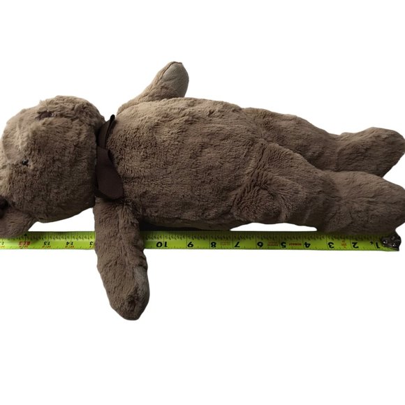 Pottery Barn Kids Teddy Bear Soft Toy Stuffed Animal.  Brown.  Medium. - Picture 10 of 10